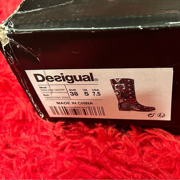 Desigual Stiefeletten Nuuk Tapestry Boots - Picture 10 of 14